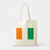 Vlag Ivoorkust Tote Bag (Achterkant)