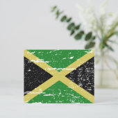  vlag Jamaica Briefkaart (Staand voorkant)