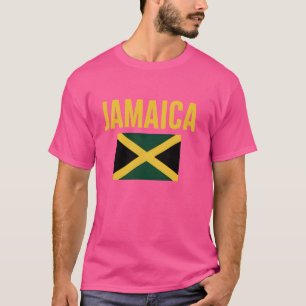 Vlag Jamaica Cool Jamaicaanse vlaggen Jamaica Onaf T-shirt