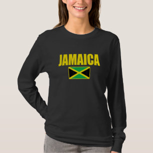 Vlag Jamaica Cool Jamaican Flagas Mannen Vrouwen T-shirt