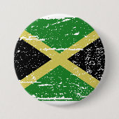 vlag Jamaica Ronde Button 7,6 Cm (Voorkant)