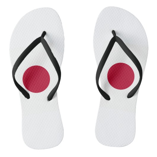 Vlag Japan Teenslippers (Voetbed)