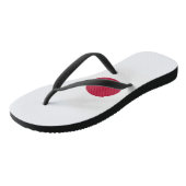 Vlag Japan Teenslippers (Schuin)