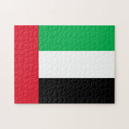 Vlag Jigzaag Puzzle Verenigde Arabische Emiraten Legpuzzel