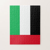 Vlag Jigzaag Puzzle Verenigde Arabische Emiraten Legpuzzel (Verticaal)