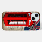 vlag jubileum kroonrode telefooncel Case-Mate iPhone case (Achterkant (horizontaal))