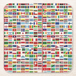 VLAG KARTONNEN ONDERZETTERS