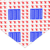 Vlag kat en poot korte tafelloper (Hoek)