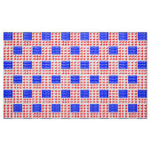 Vlag kat en poot stof (Fat Quarter)