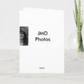 Vlag Kerstboom Feestdagen Kaart (Achterkant)