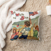 Vlag Kinder Beach  Briefkaart Art Kussen (Deken)