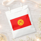 Vlag Kirgizië Bedankzakje (Geknipt)