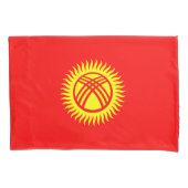 Vlag Kirgizië Kussensloop (Voorkant)