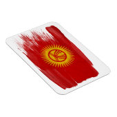 Vlag Kirgizië Magneet (Rechterzijde)