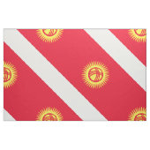 Vlag Kirgizië Stof (Fat Quarter)