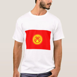 Vlag Kirgizië T-shirt
