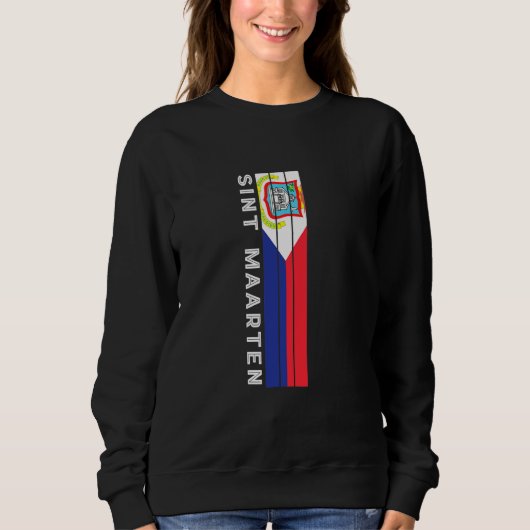 Vlag Kleuren Sint Maarten Trui (Voorkant)