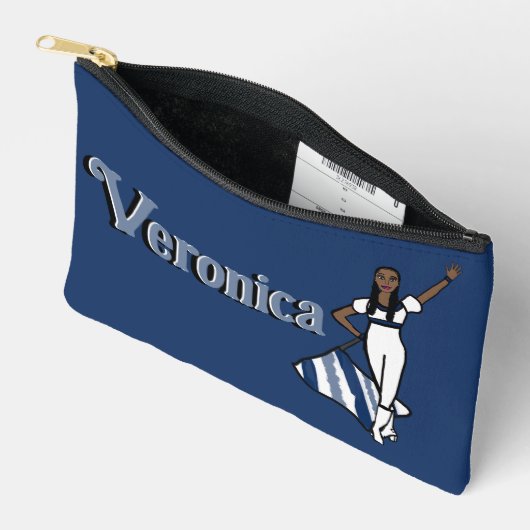 Vlag/Kleurenwacht Toebehoren Blauw Etui (Open)