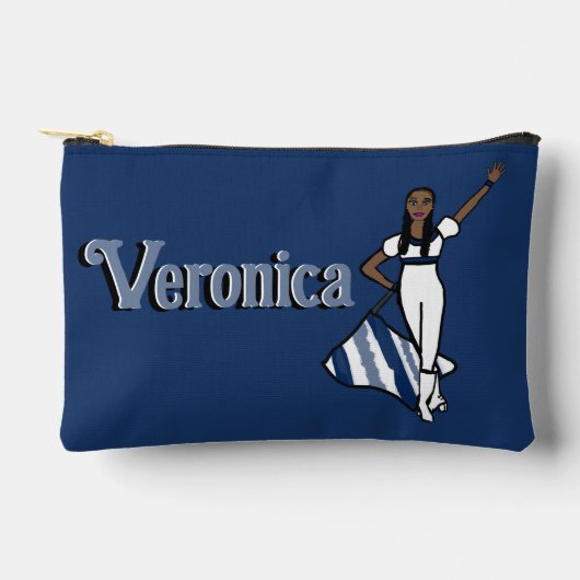 Vlag/Kleurenwacht Toebehoren Blauw Etui (Voorkant)