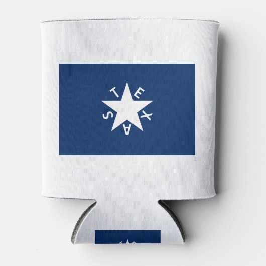 Vlag Koelbox Texas Blikjeskoeler (Voorkant)