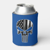 Vlag Koelbox van de hoofdcorrectiecommissaris SKUL Blikjeskoeler (Blikje Voorkant)