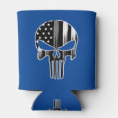 Vlag Koelbox van de hoofdcorrectiecommissaris SKUL Blikjeskoeler (Achterkant)