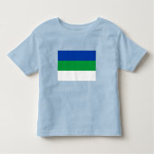 Vlag Komi Kinder Shirts (Voorkant)