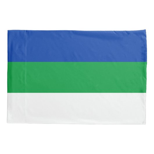 Vlag Komi Kussensloop (Achterkant)