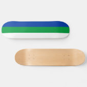Vlag Komi Persoonlijk Skateboard (Horizontaal)