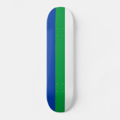 Vlag Komi Persoonlijk Skateboard (Voorkant)