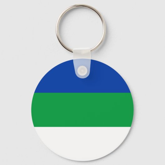 Vlag Komi Sleutelhanger (Achterkant)