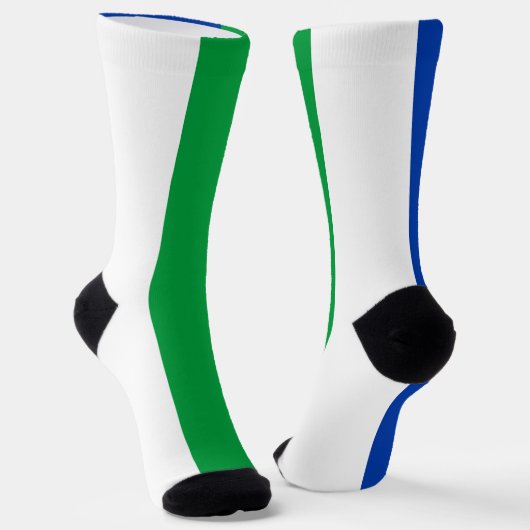 Vlag Komi Sokken (Gebogen)