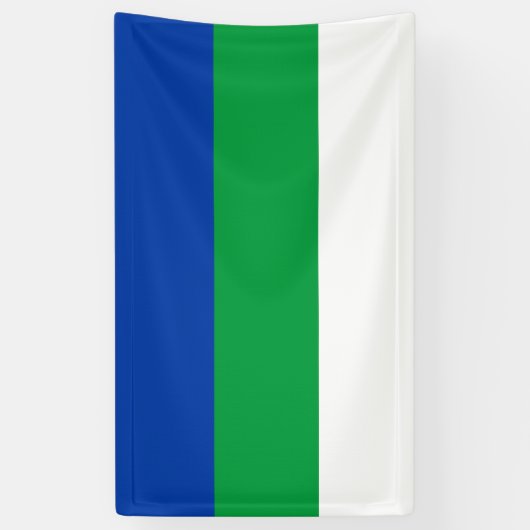 Vlag Komi Spandoek (Verticaal)