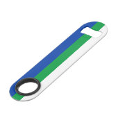 Vlag Komi Speed Flessenopener (Voorkant Gekanteld)