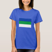 Vlag Komi T-shirt (Voorkant)