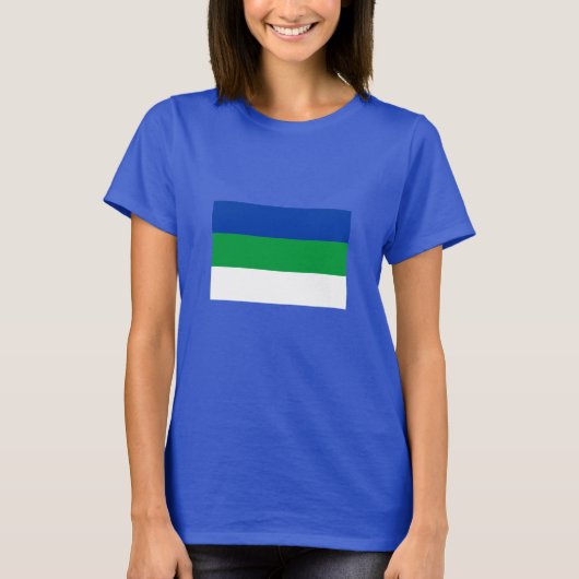 Vlag Komi T-shirt (Voorkant)