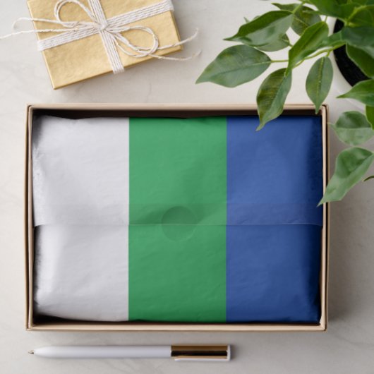 Vlag Komi Tissuepapier (Geschenk)