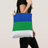 Vlag Komi Tote Bag (Dichtbij)