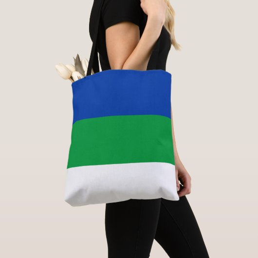 Vlag Komi Tote Bag (Dichtbij)