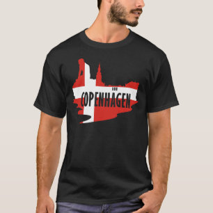 Vlag Kopenhagen T-shirt