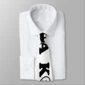 vlag Korea Love Heart Stropdas (Gebonden)