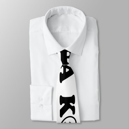 vlag Korea Love Heart Stropdas (Gebonden)