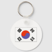 Vlag Korea Sleutelhanger (Voorkant)