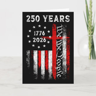Vlag Kruis 250 Jaar Geloof En Vrijheid 1776-2026 _ Kaart