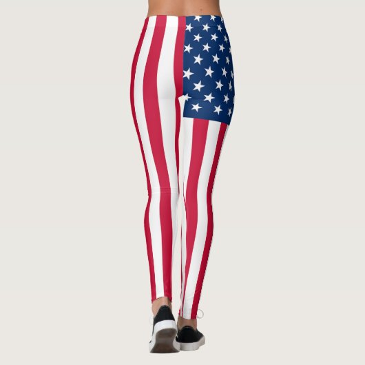 Vlag-Leggings VS - Patriottisch Leggings (Achterkant)