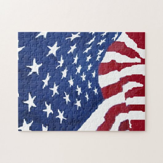 VLAG LEGPUZZEL (Horizontaal)