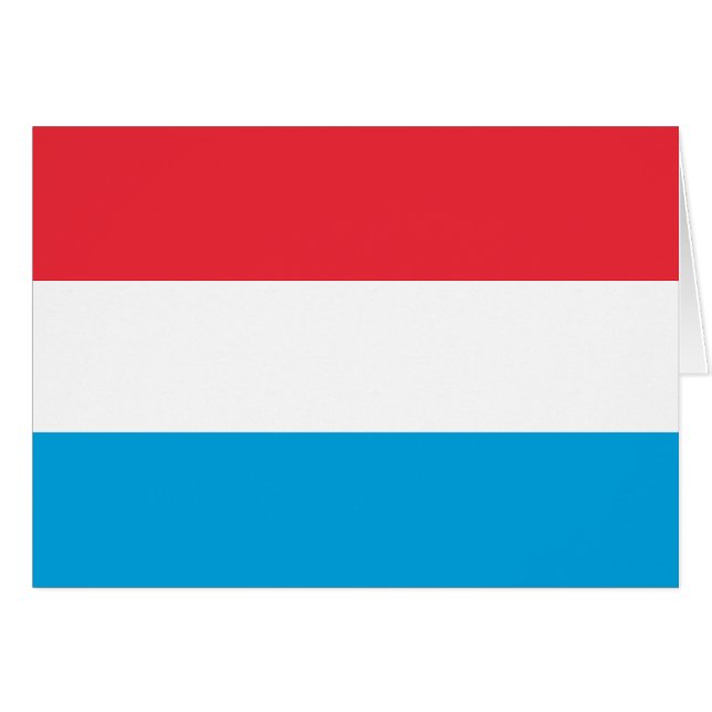 vlag Luxemburg, Litouwen (Voorkant Horizontaal)