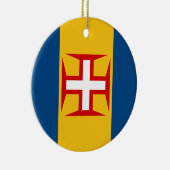 Vlag Madeira (Portugal) Keramisch Ornament (Rechts)