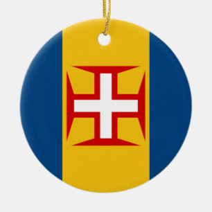 Vlag Madeira (Portugal) Keramisch Ornament