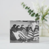 Vlag maken briefkaart (Staand voorkant)